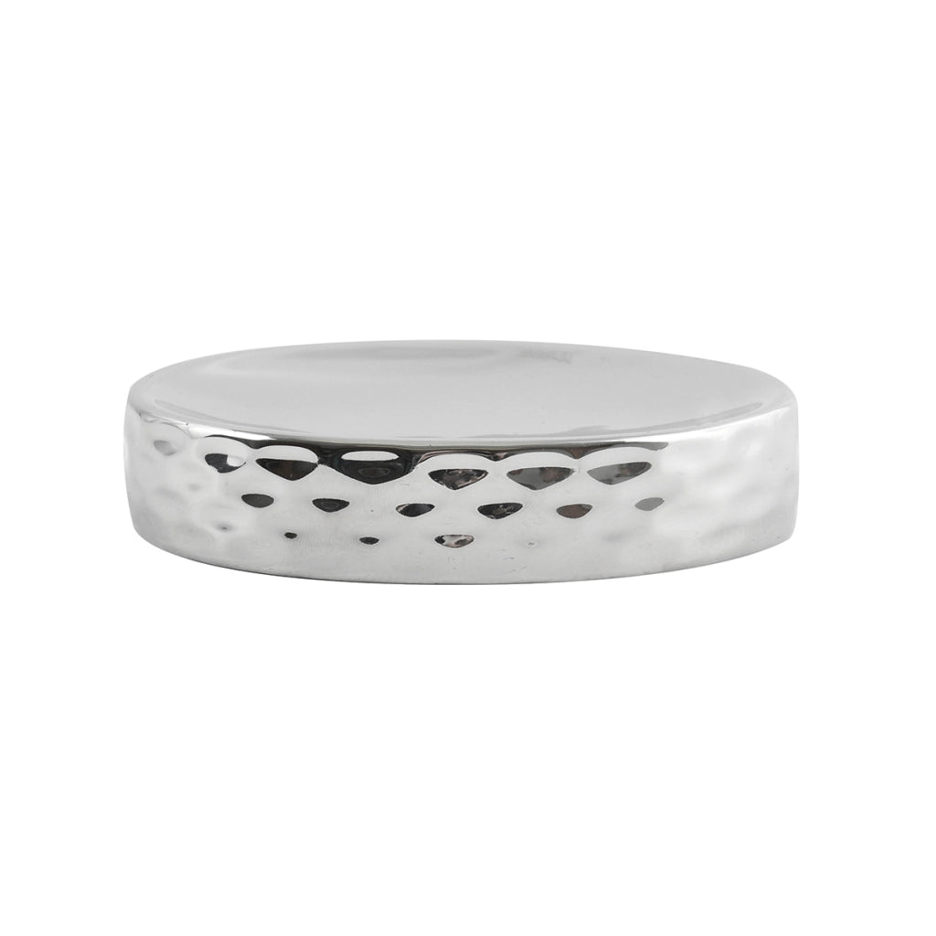 PORTA SAPONE IN CERAMICA PHOENIX- Argento- SPIRE- pezzi 1