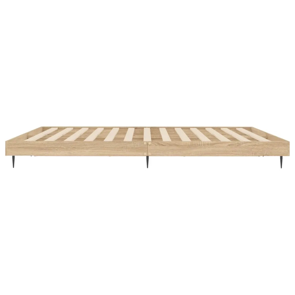 Giroletto senza Materasso Rovere Sonoma 120x200cm in Truciolato 832256