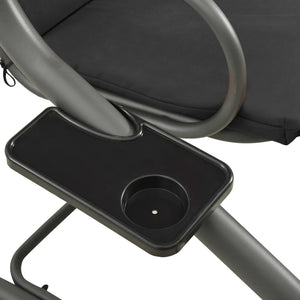 Panchina a Dondolo da Giardino con Baldacchino Antracite cod mxl 41609