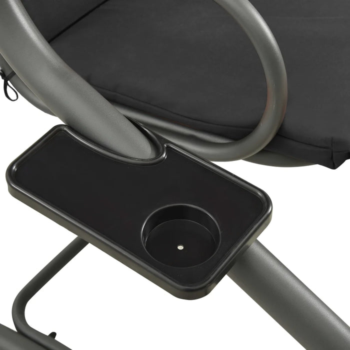 Panchina a Dondolo da Giardino con Baldacchino Antracite cod mxl 41609