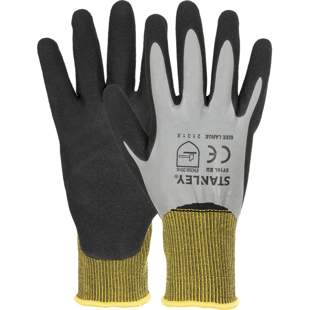 Stanley Guanti Impermeabili Waterproof con Grip Presa Impugnatura Taglia L