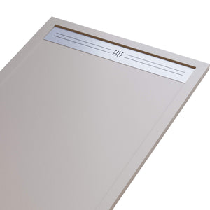Piatto Doccia 80x180 cm in Pietra Bonussi Trivor Sabbia