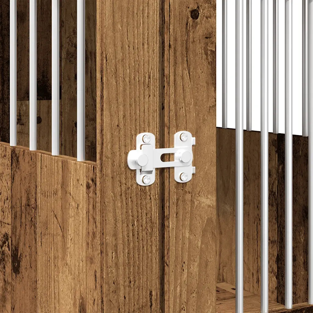 Gabbia Cani da Arredamento Legno Antico Legno Multistrato CFW2505885
