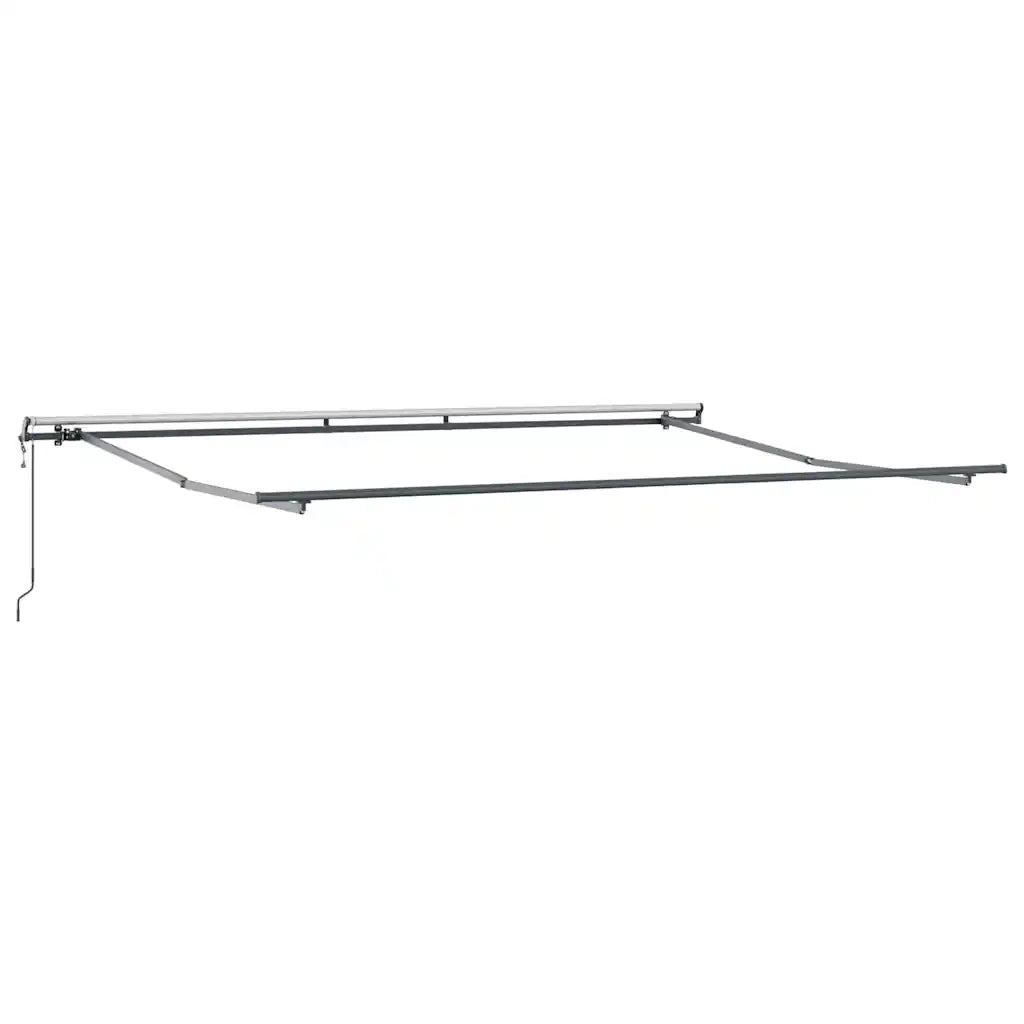 vidaXL Tenda da Sole Retrattile Automatica Marrone 450x300 cm