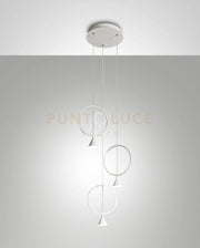 SIRIO CIRCLE SOSPENSIONE BIANCA 3 LUCI 3388-47-102
