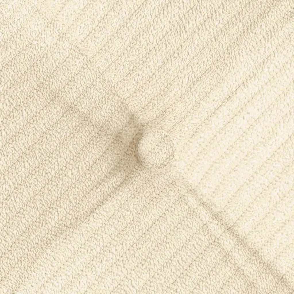 Cuscini per Seduta 4 pcs Crema 40 x 40 x 6 cm Tessuto in Cords 42015183
