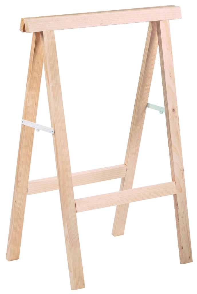 CAVALLETTO RICHIUDIBILE IN LEGNO DI PINO Profilo mm. 23x50 - cm. 73,5x48x100 h - kg. 800