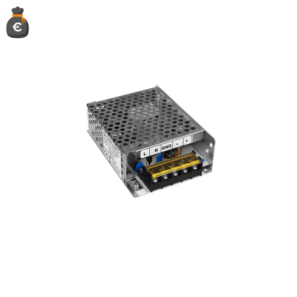 Alcapower Alimentatore Switching 24V 36W 1.5A, Tecnologia Switching Mode ad alta efficienza per applicazioni industriali e domestiche, Compatto