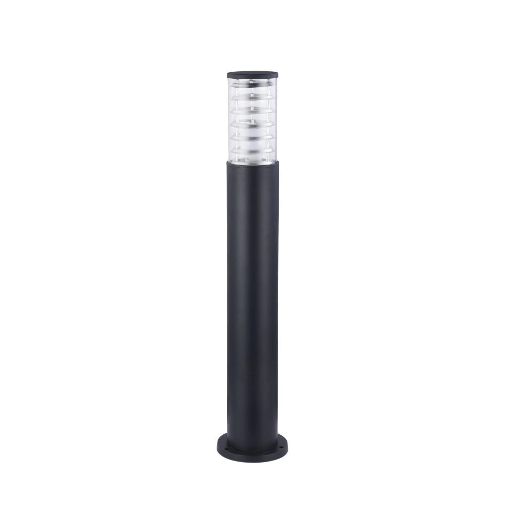 Maytoni Lampada da terra moderna Bronx 1 luce E27 IP54 nero alluminio