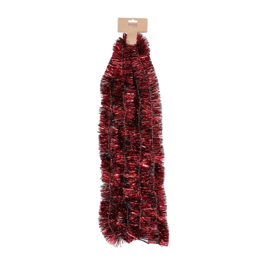 FESTONE NATALE ROSSO SCURO 270X7,5 CM