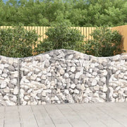 Cesti Gabbioni ad Arco 18 pz 200x50x100/120 cm Ferro Zincatocod mxl 123889