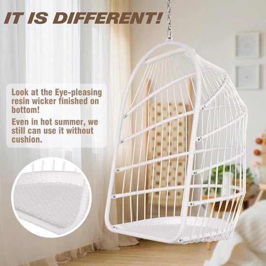 Sedia da letto pieghevole con set di sostegno in acciaio inossidabile e cuscino per camera da letto e balcone