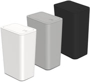 Premiale 3-in-1 contenitore per rifiuti con coperchio per bagno - contenitore per rifiuti per cani - contenitore per rifiuti per camera da letto - 9 litri - adatto per ufficio, soggiorno, cucina e bagno