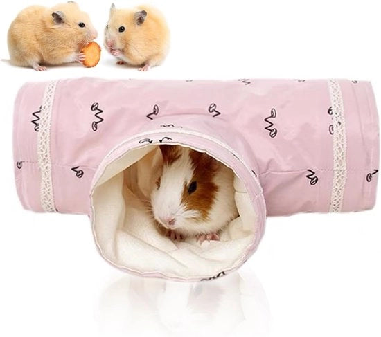 Tunnel attivita' opzionabile per piccoli animali - 3 vie per cavi - tunnel per hamster - chinchilla - ratti - topi - giocattoli e accessori per la casa