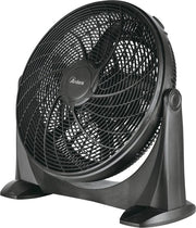Ventilatore del pavimento silenzioso a 5 pale - 3 velocità Total Black con inclinazione verticale