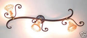 LAMPADE LINEA FARETTO LAMPADA A MURO APPLIQUE 3 LUCI ORIENTABILE