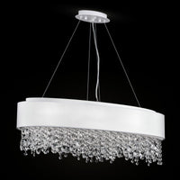 Lampada pendente Modern in Metallo Manfred Bianco