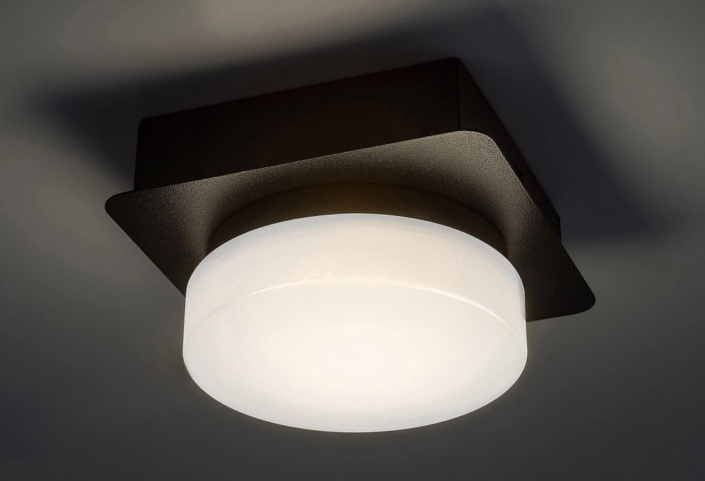 Spot plafoniera LED 5W 4000K IP44 nero Rabalux Attichus