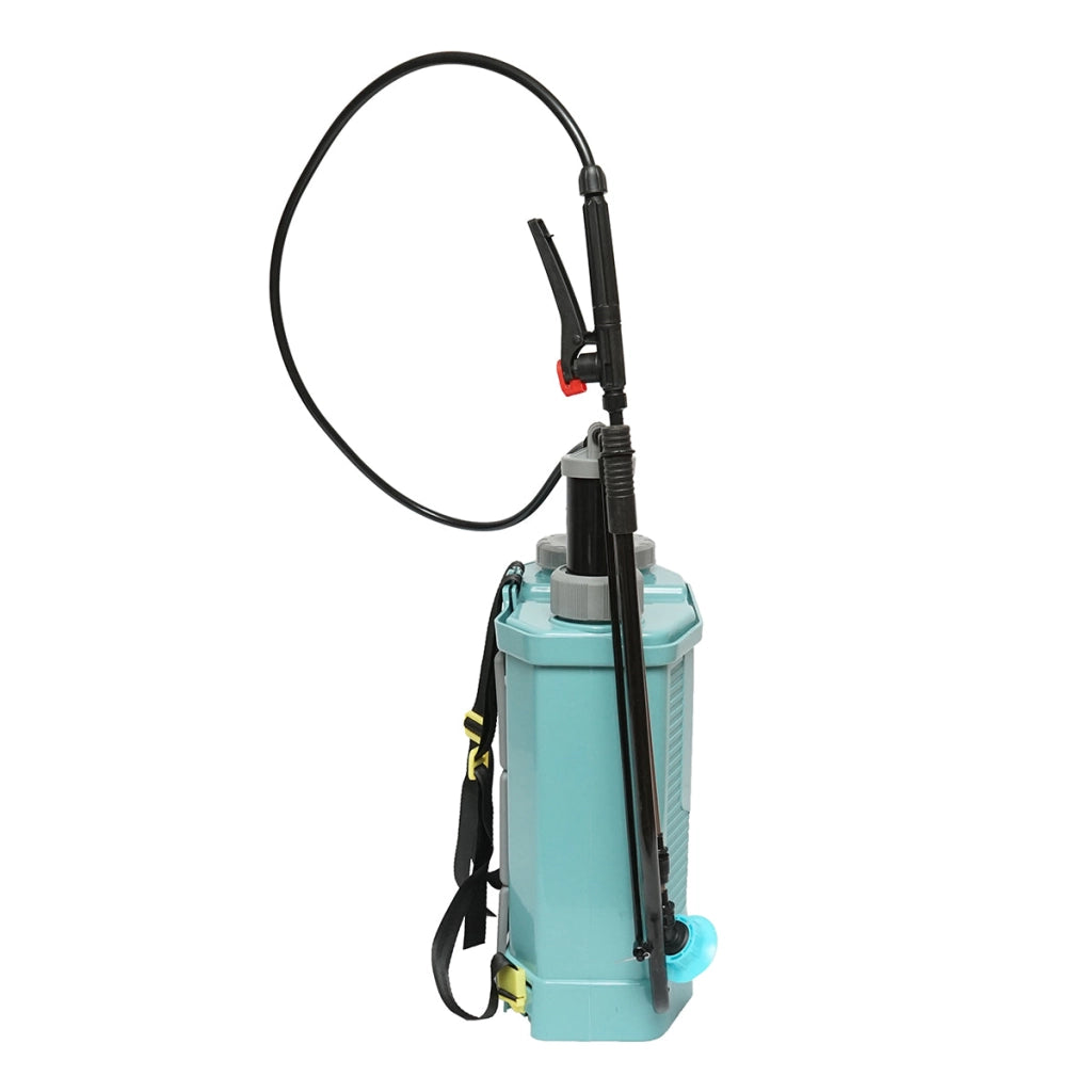 NEBULIZZATORE A SPALLA 18 L POMPA IRRORATRICE SPRUZZATORE Pompa a spalla manuale con serbatoio da 18L, 3 ugelli intercambiabili Breckner Germany