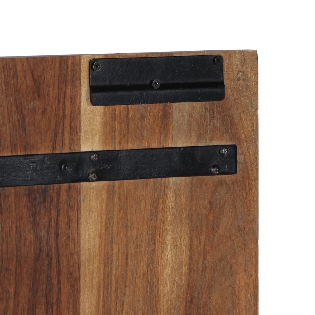 vidaXL Testiera Multicolore 180 cm in Legno Massello Recupero