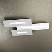 WALLY APPLIQUE-PLAFONIERA 3 LUCI(COMPOSTO DA 1138-40-GR+1138-50-GR+1138-60-BI) 1138-M3-BG