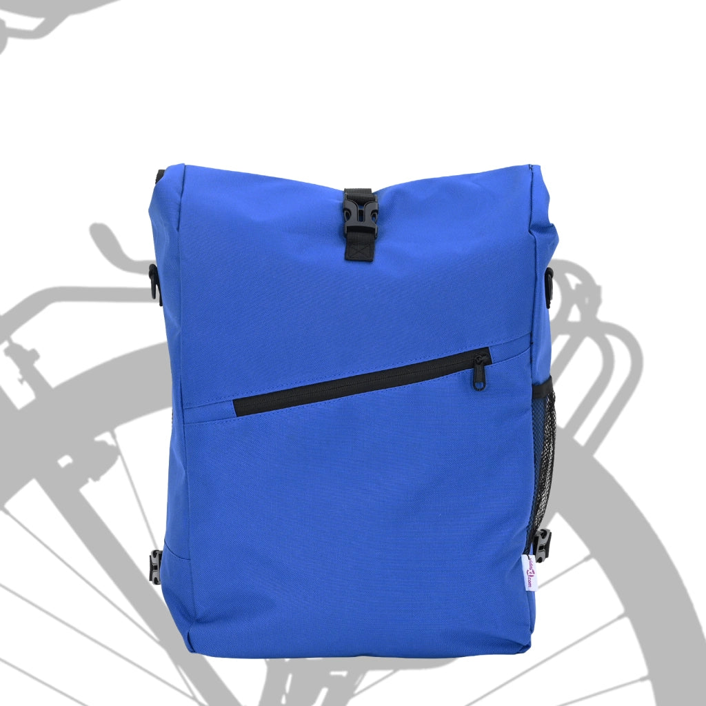 Borsa da portapacchi blu 25 L 33x16x48 cm