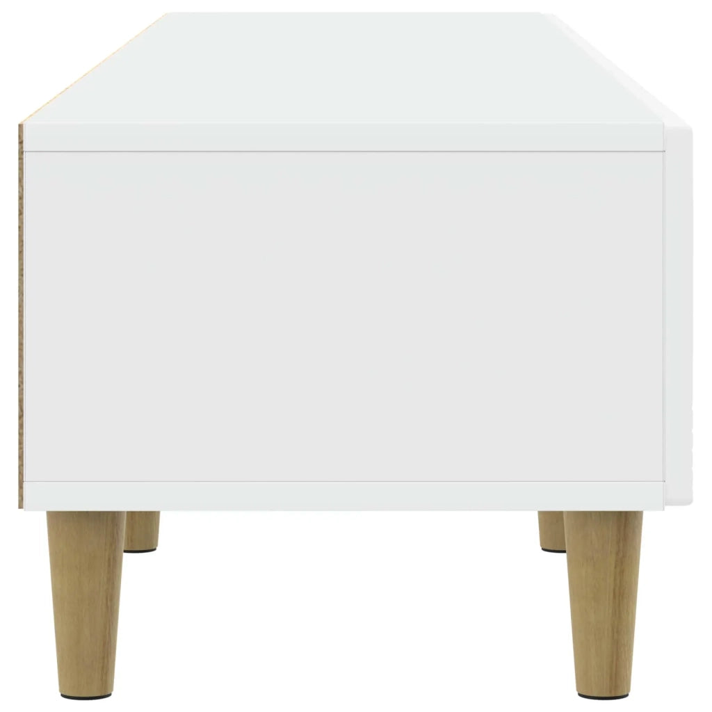 Mobile TV 147 x 34,5 x 30 cm Bianco Legno ingegnerizzato 895165