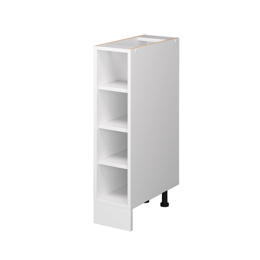 Vicco Scaffale da cucina Bianco 20 cm senza piano di lavoro