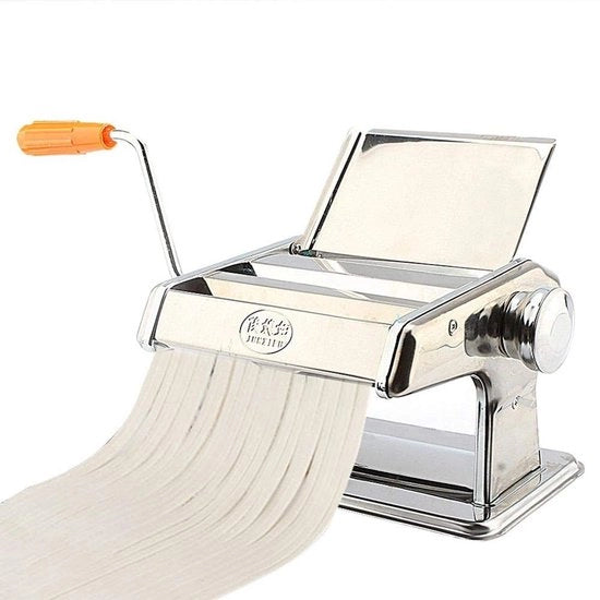 Taglierino per Pasta 3-in-1 - Rotolatore per Fettuccine - Taglierina per Pasta 0,5-3mm - Acciaio Inossidabile - Facile da Pulire - Uso Igiene - Macchina per Pasta