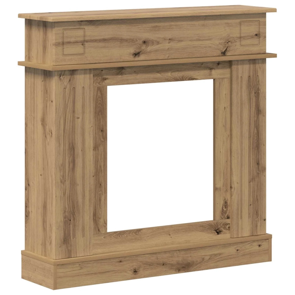 Cornice per camino Rovere Artigianale 102 x 26 x 100 cm 8006650