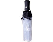 Paraplu Opvougbile - Automatico - Sostenibile e Leggero - Transparente - Paraplu Compattabile per Viaggi - Adatto per Outdoor A.