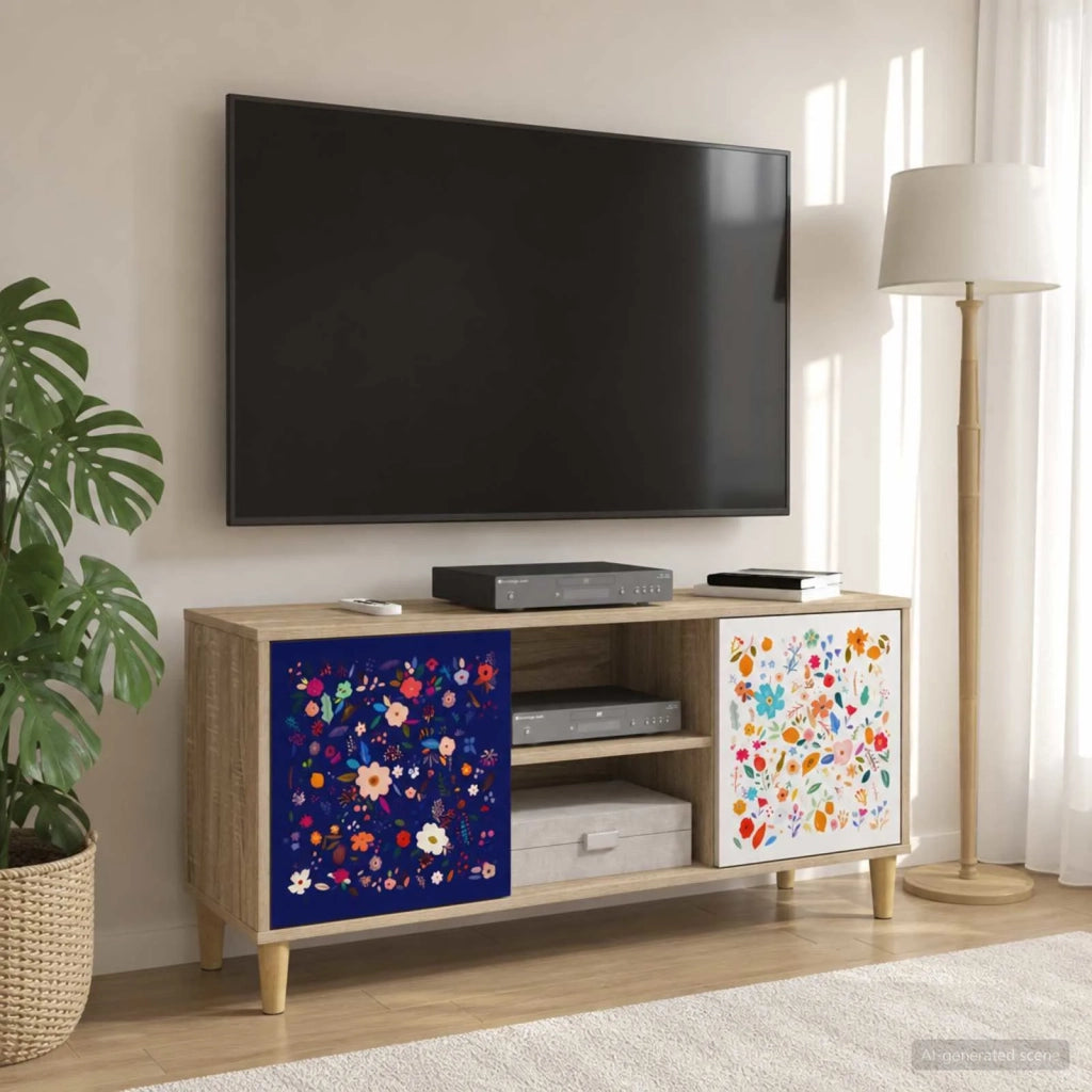 Mobile TV MAINZ 102 x 33 x 50 cm Sonoma Legno ingegnerizzato 8007044