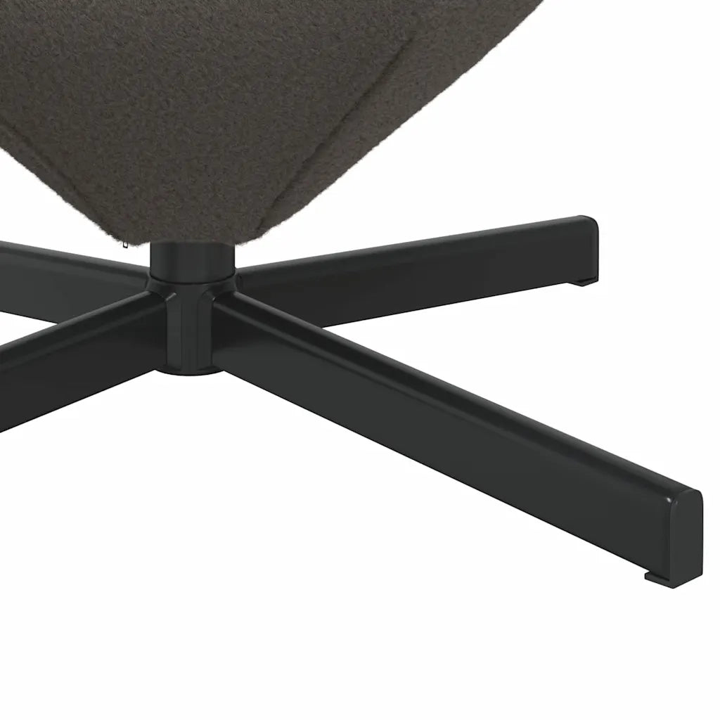 Divano Sedia-Poltrona uovo Grigio scuro 63 x 73 x 90 cm Tessuto 837996