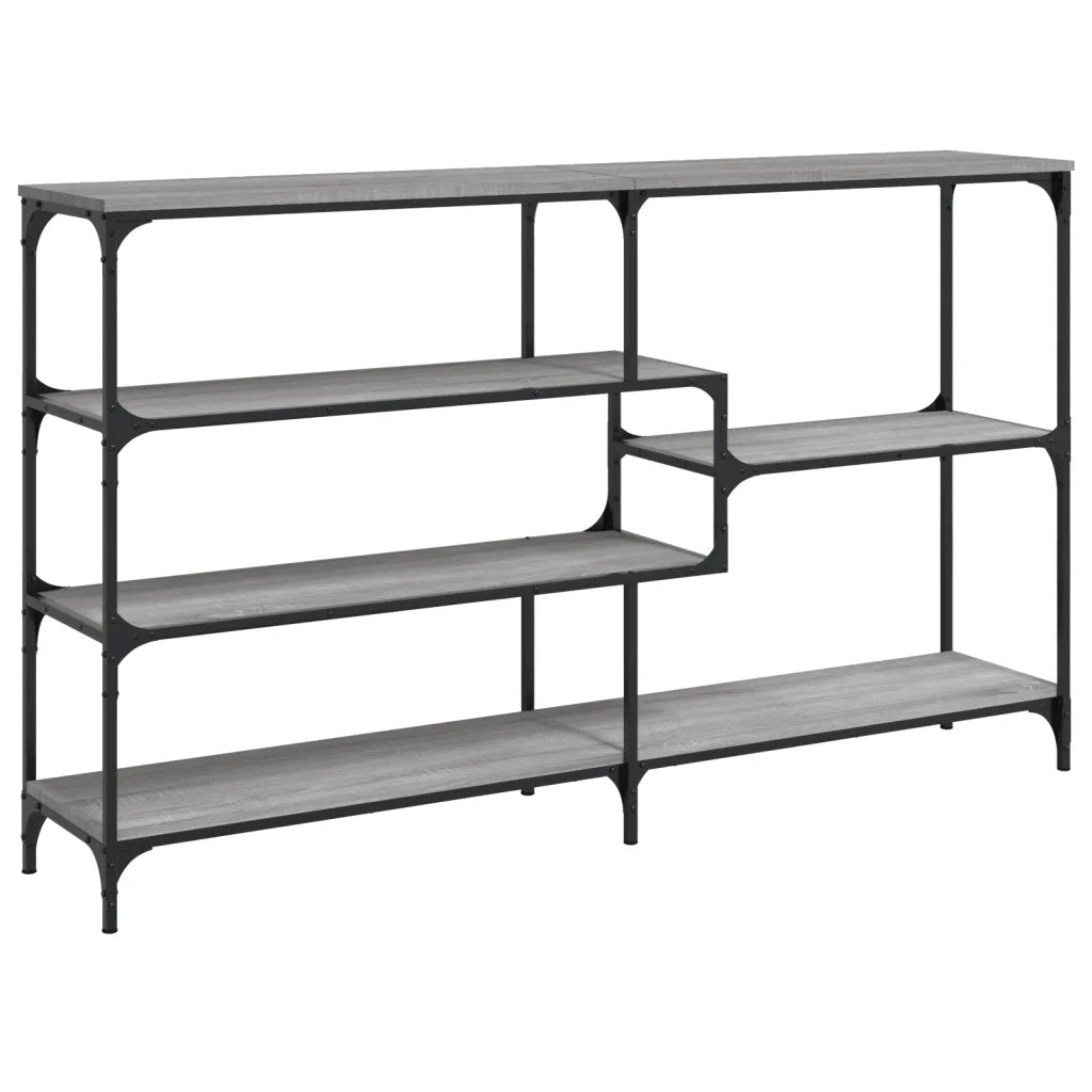 Tavolo Consolle | Tavolo d'Ingresso Grigio Sonoma 160x32x95 cm in Legno Multistrato
