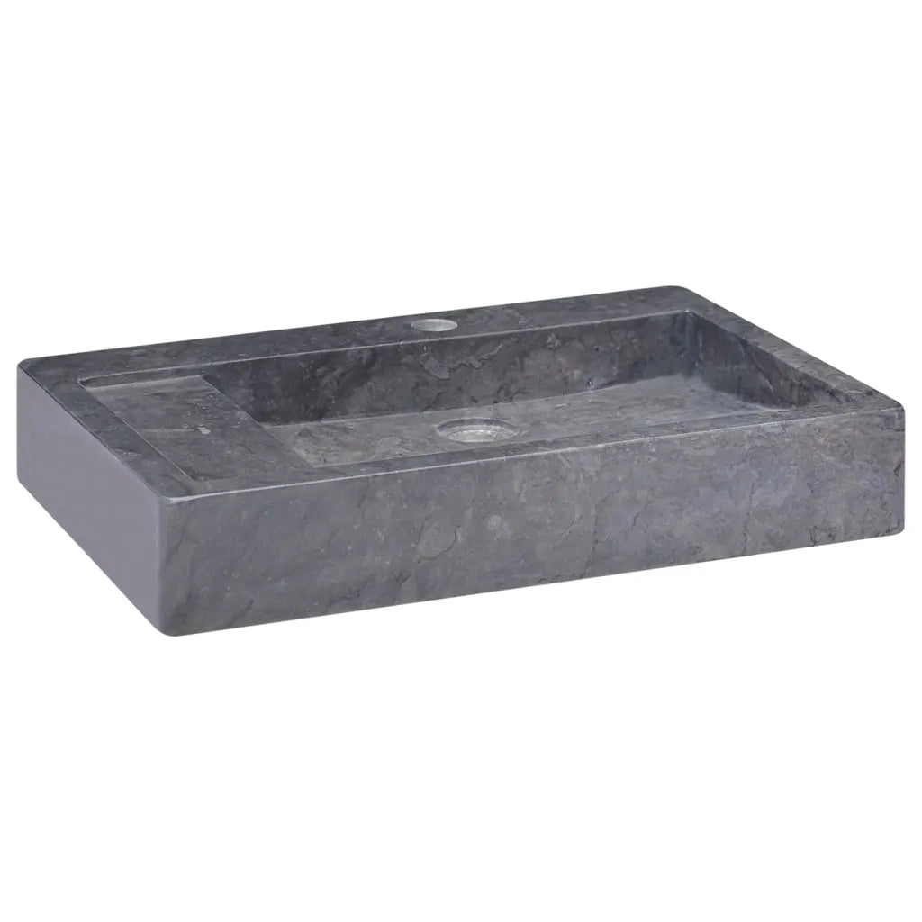 Lavandino Nero 58x39x10 cm in Marmo cod mxl 52150