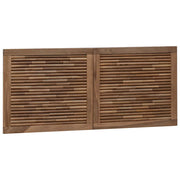 Testiera | Testata Naturale Legno di teak solido