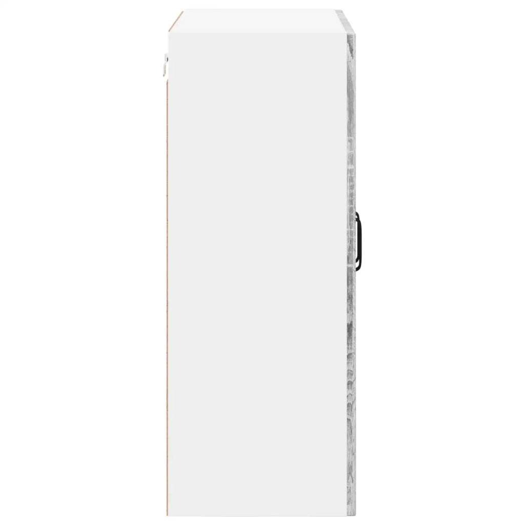 Mobile in vetro da parete LUCCA Grigio Sonoma 60 x 31 x 80 cm 885091