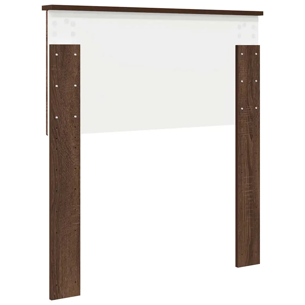 Testiera-Testata-Testiera Decorativa Rovere Marrone 80 cm Legno multistrato 627521