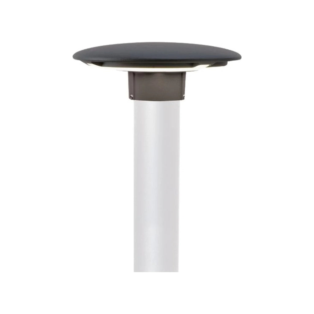 Testa Palo In Alluminio Grigio Led 18W 760 Lm 3000K Head