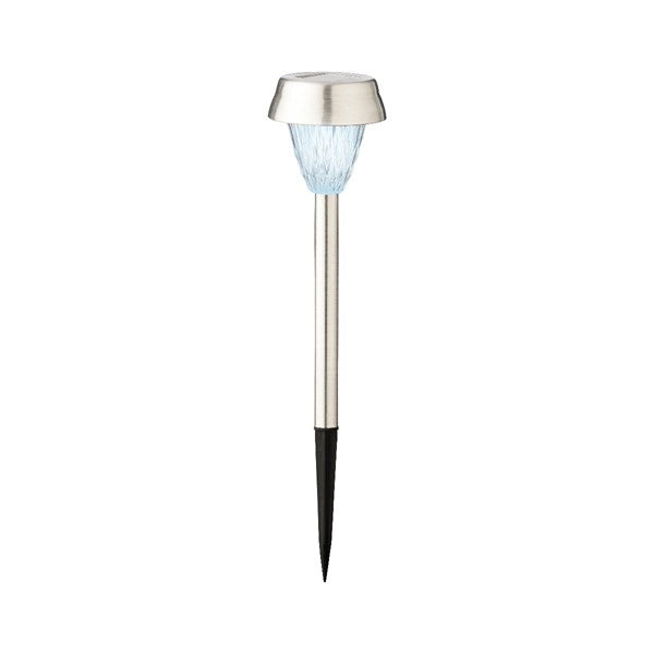 SET 4 SEGNAPASSO LED SOLARE D.8CMXH24CM