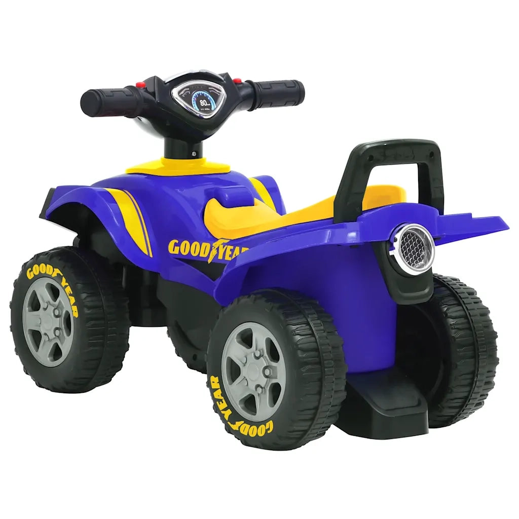 Quad Cavalcabile per Bambini Buon Anno Blu