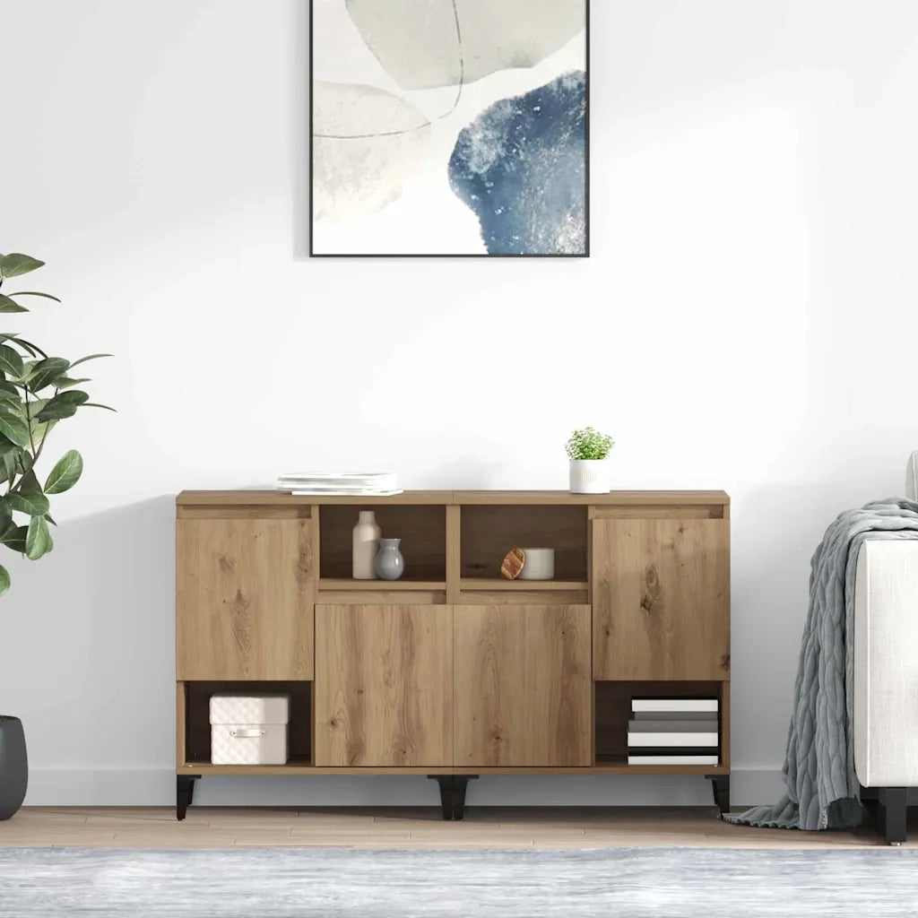 Sideboards 2 pcs Rovere artigianale 60 x 35 x 70 cm 3415584