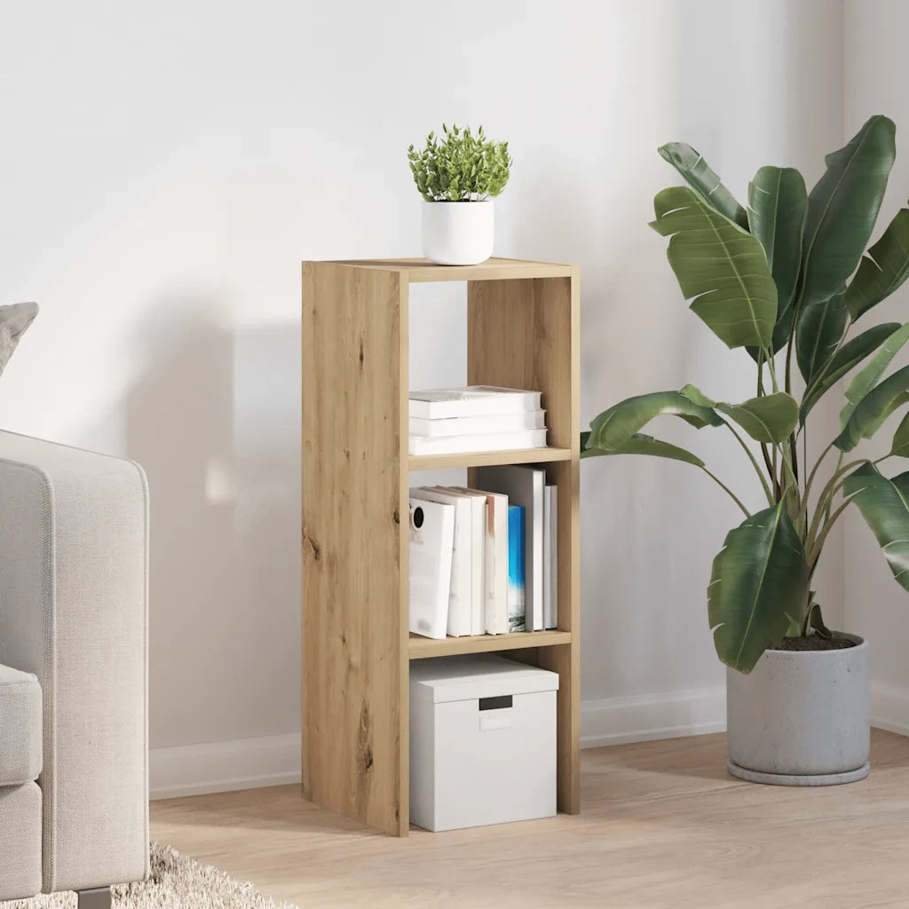 vidaXL Libreria Impilabili Rovere Artigianale 30x30x80 cm Truciolato