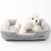 Casa per Cani e Gatti, Divano per Cani e Gatti, Cuscino per Cani e Gatti, Materasso per Cani e Gatti, Dimensioni: 40*31*10 cm, Materiale: Orthopedico, Antislip, Lavabile, Color: Grigio, Ideale per Piccoli Cani e Gatti.