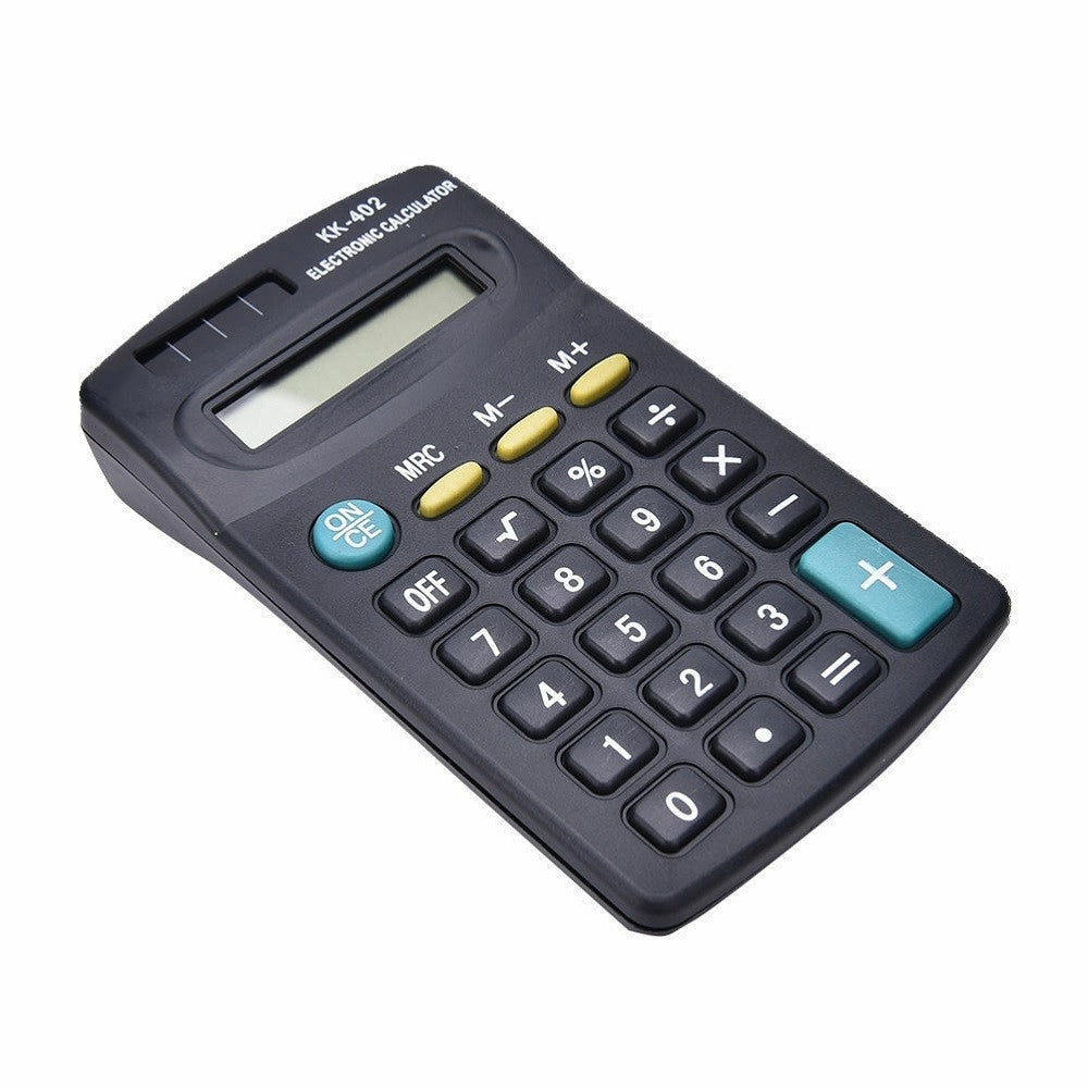 Trade Shop - Calcolatrice A Batteria Energia Solare Digitale 8 Cifre Per Casa Ufficio Scuola -