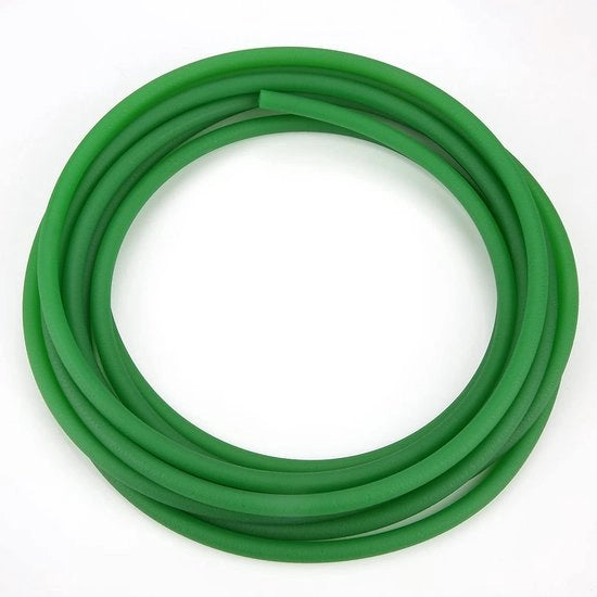Cavo di trasmissione in poliuretano - Superficie ruvida verde - 8mm x 5m - Cavo di trasmissione - Industriale - Alta resistenza alla trazione - Cavo di trasmissione
