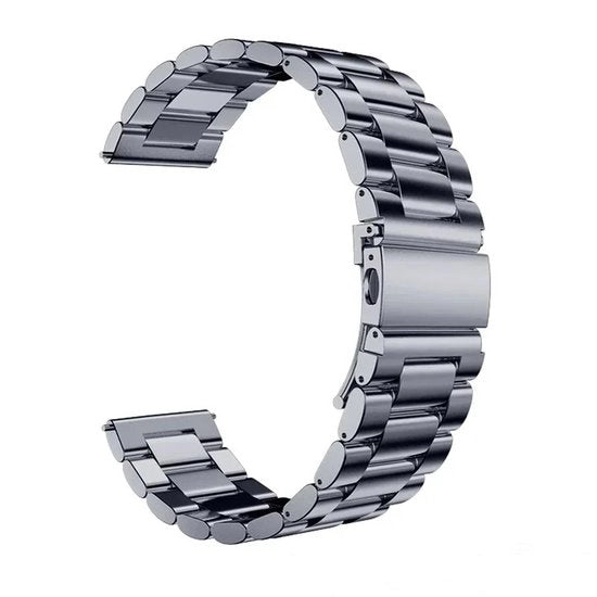 Cinturino orologio universale 20 mm in acciaio inossidabile 316l grigio