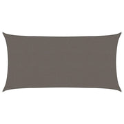 Vela Parasole | Telo Ombra | Vela da ombra 160 g/m2 Antracite 2,5x5 m in HDPE