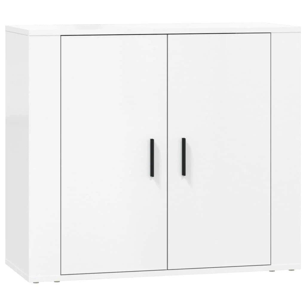 Buffet credenza cassettiera mobile contenitore organizer cucina soggiorno soggiorni 3 pz bianco derivati ​​del legno 02_0037009