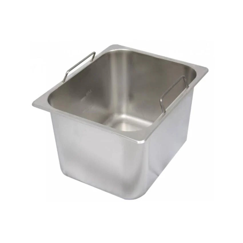 Friggitrice professionale da cucina con 2 vasche da 13 litri vasca estraibile timer acciaio inox 14_0010263